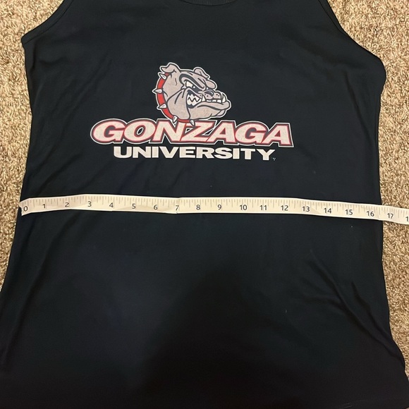 Gonzaga University Women's navy blue Tank Top with logo size XL - Picture 6 of 6